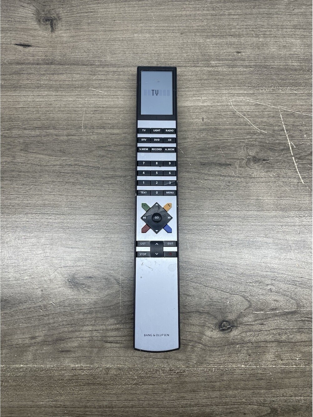Bang & Olufsen B&O Remote Control BEO4 MK2 DVD GO 1999 TV HiFi CD -TESTED WORKS!